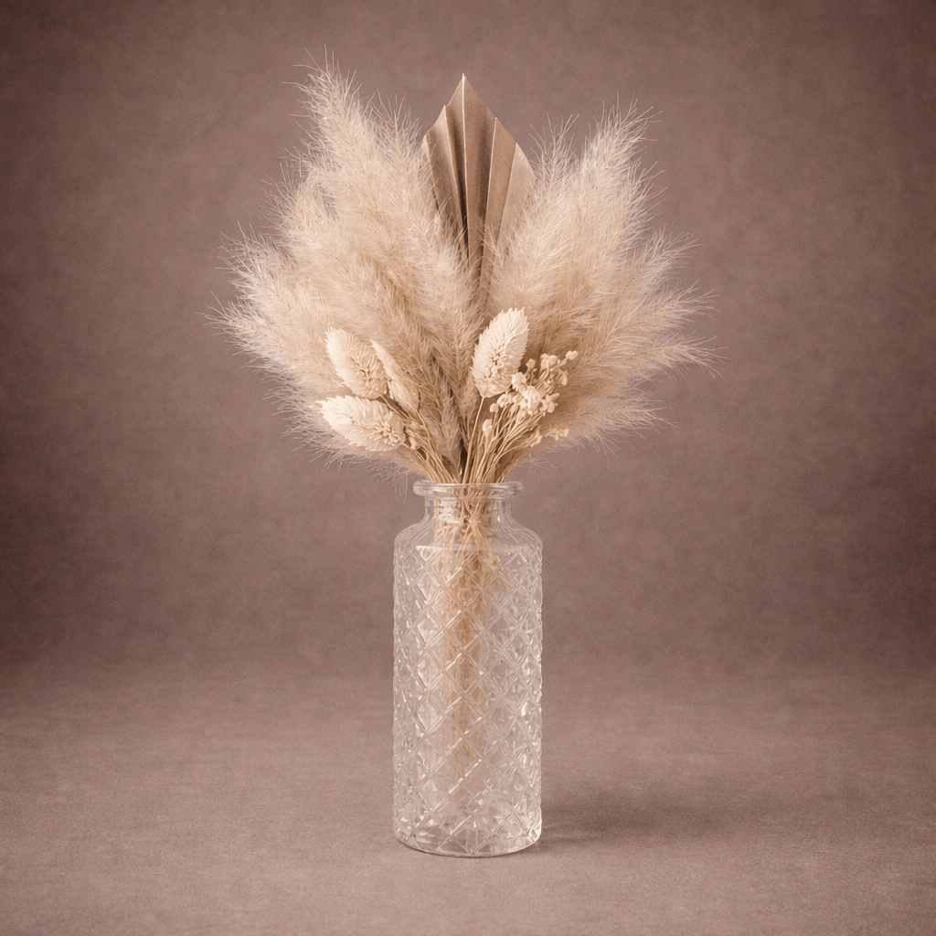 BOHO CRYSTAL MINI VASE - HOME DECOR - BOHEMIAN DECOR - PAMPASKONING