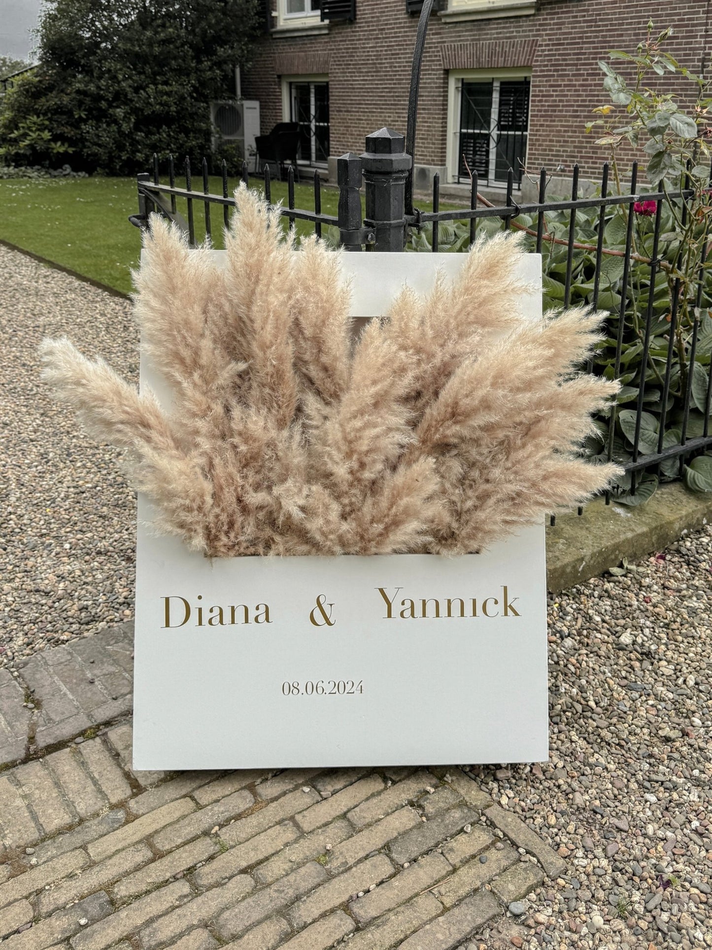 WELCOME SIGN - PAMPAS GRASS WELCOME SIGN - BOHEMIAN WELCOME SIGN - BOHO DECOR