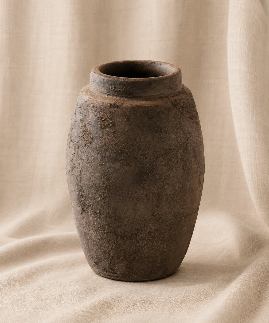 SHIMAYA - COFFEE BROWN VASE - PAMPASKONING