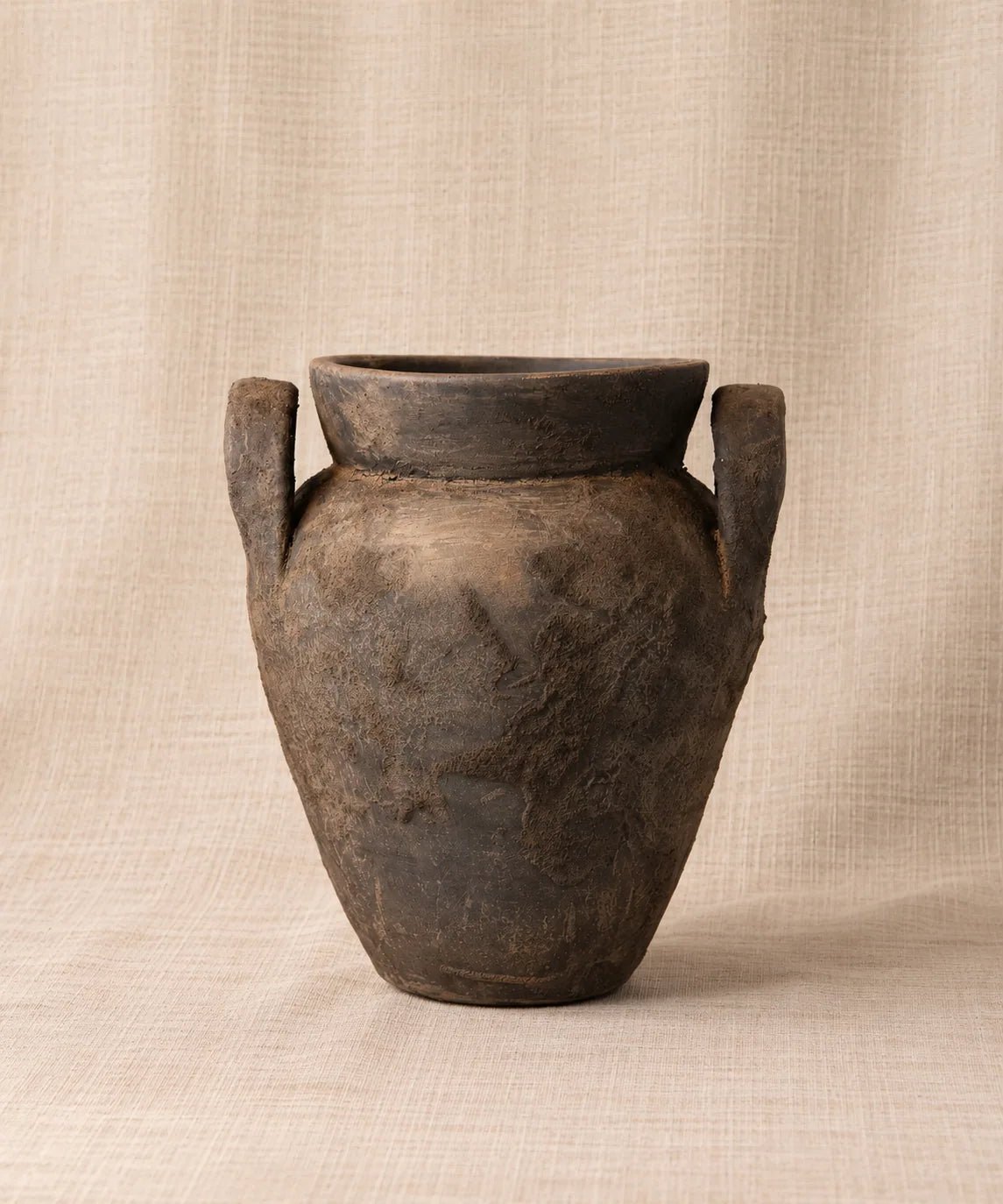 SHIMAYA - COFFEE BROWN VASE - PAMPASKONING