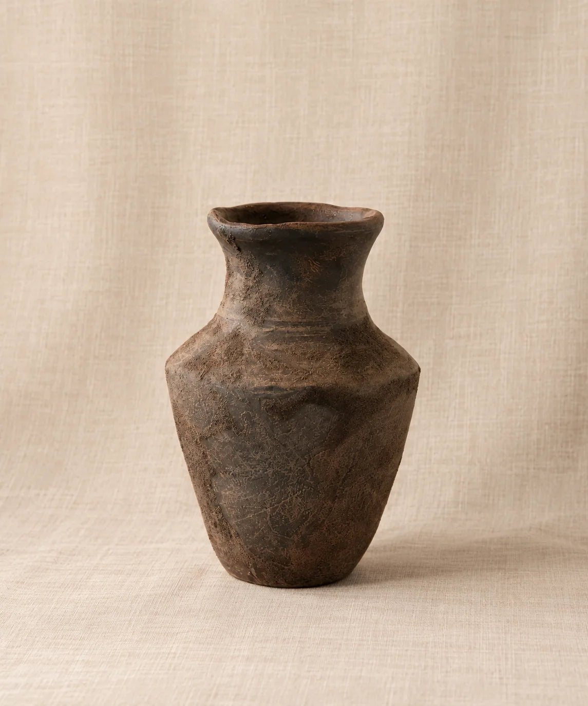 SHIMAYA - COFFEE BROWN VASE - PAMPASKONING
