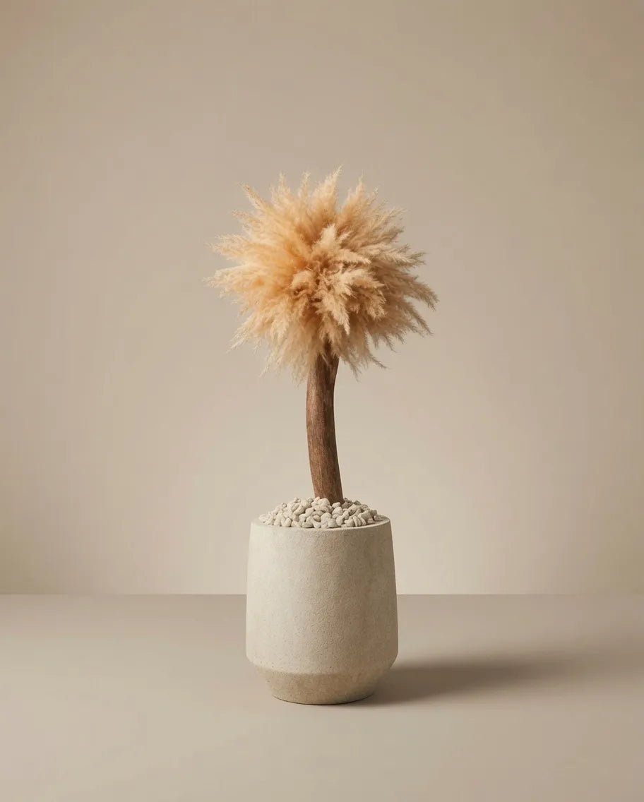 TRAVERTINE PALM TREE - PAMPASKONING