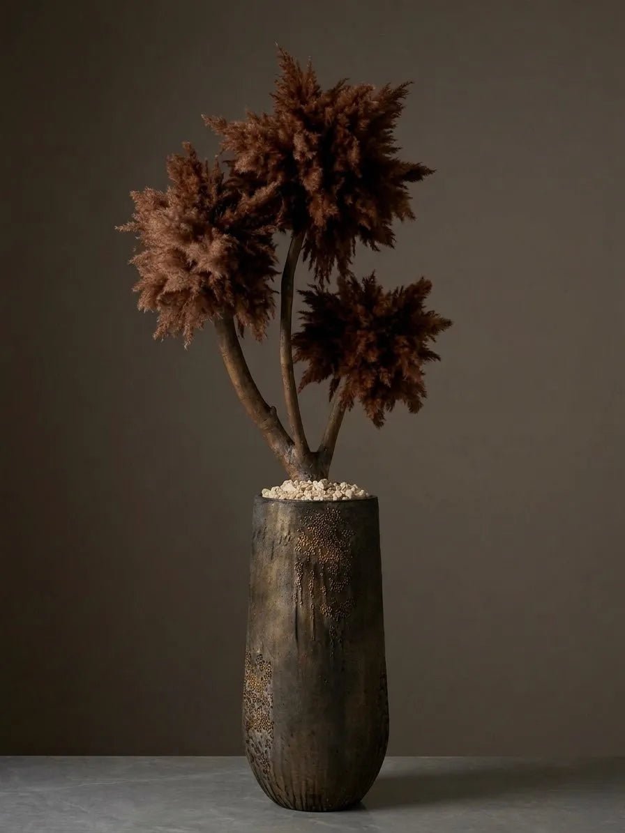 WALNUT PAMPAS TREE - PAMPASKONING