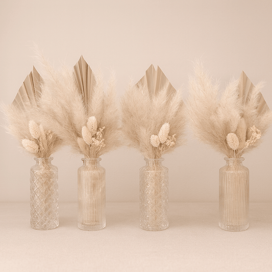 BOHO CRYSTAL MINI VASE - HOME DECOR - BOHEMIAN DECOR - PAMPASKONING