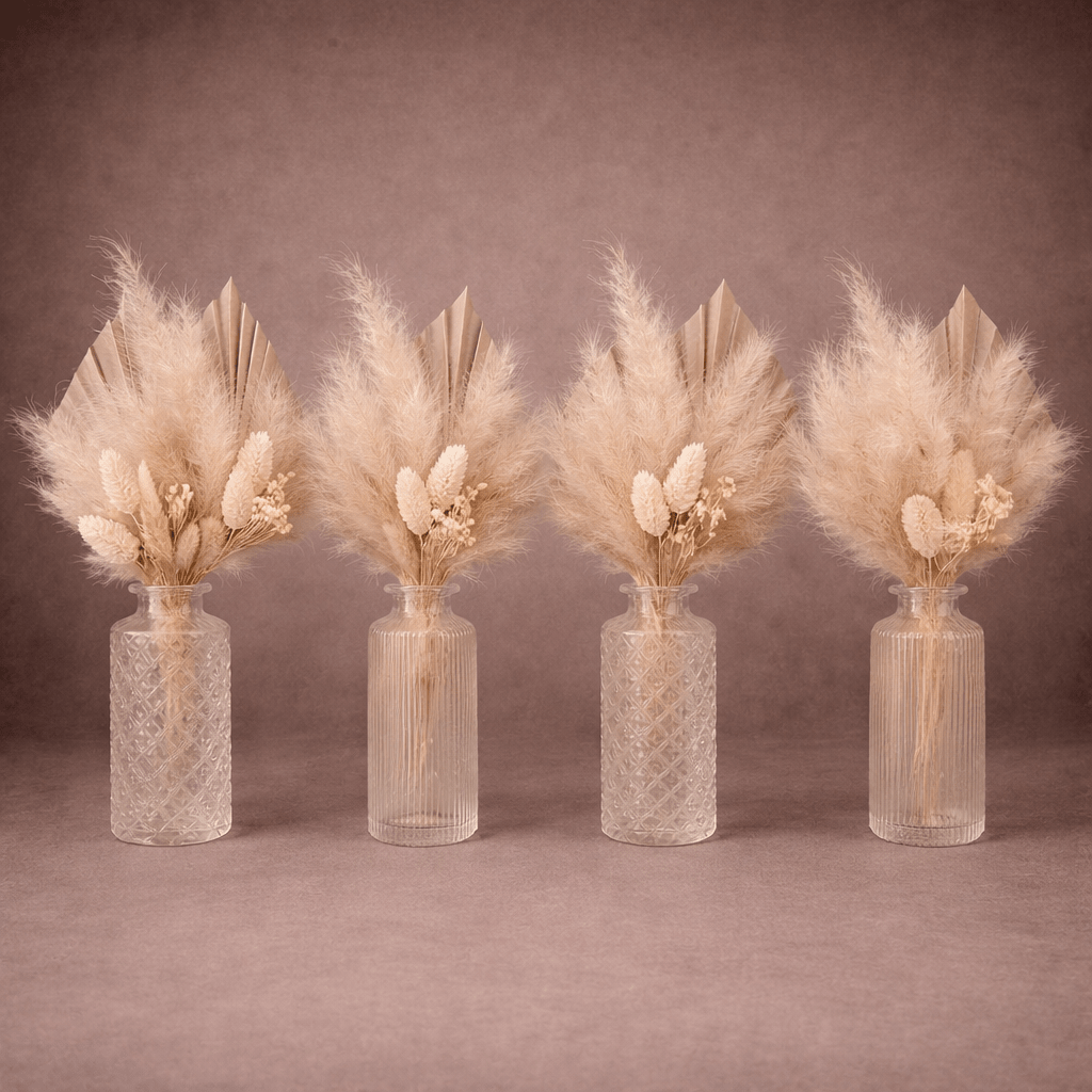 BOHO CRYSTAL MINI VASE - HOME DECOR - BOHEMIAN DECOR - PAMPASKONING