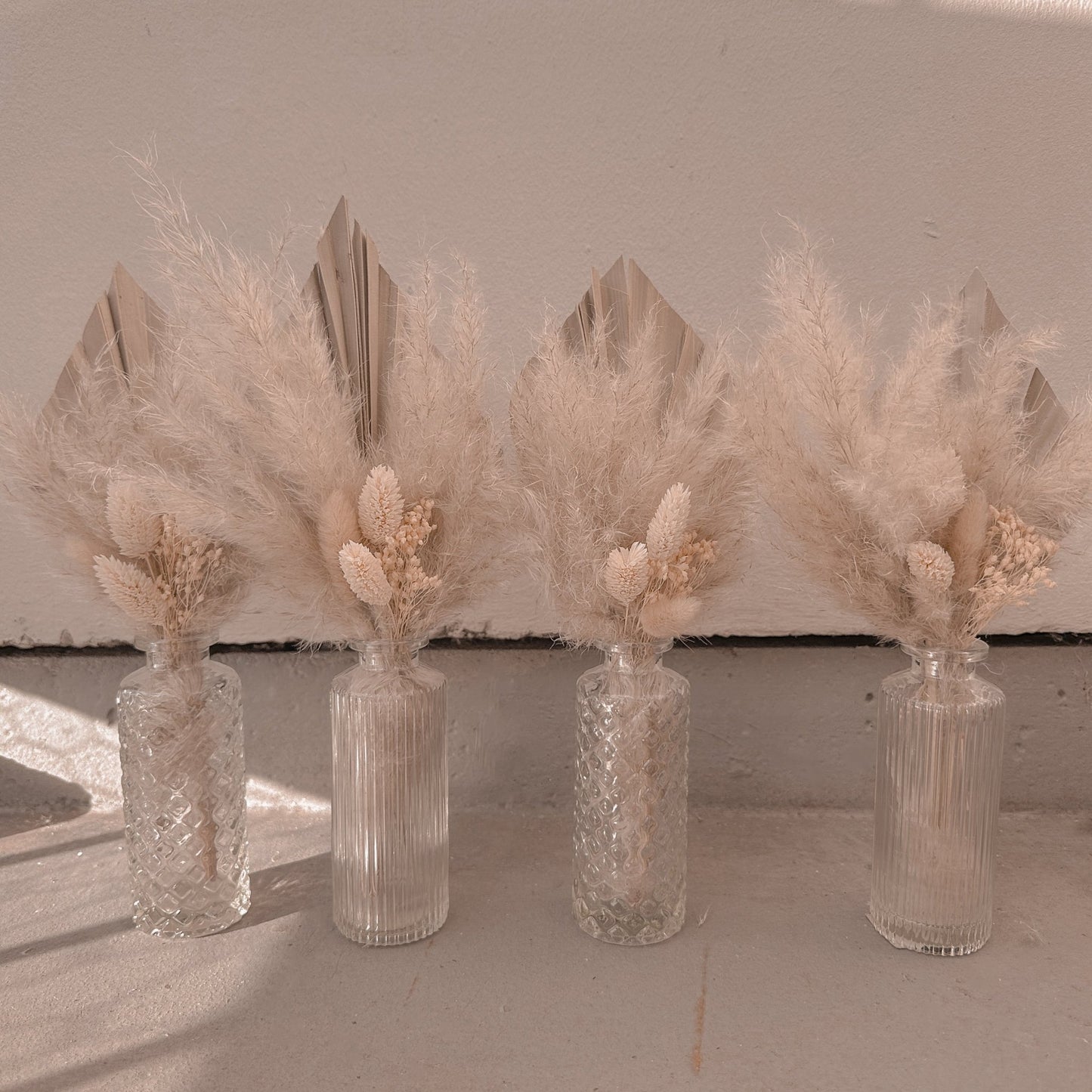 BOHO CRYSTAL - PAMPAS GRASS - BOHEMIAN DECOR - HOME DECOR