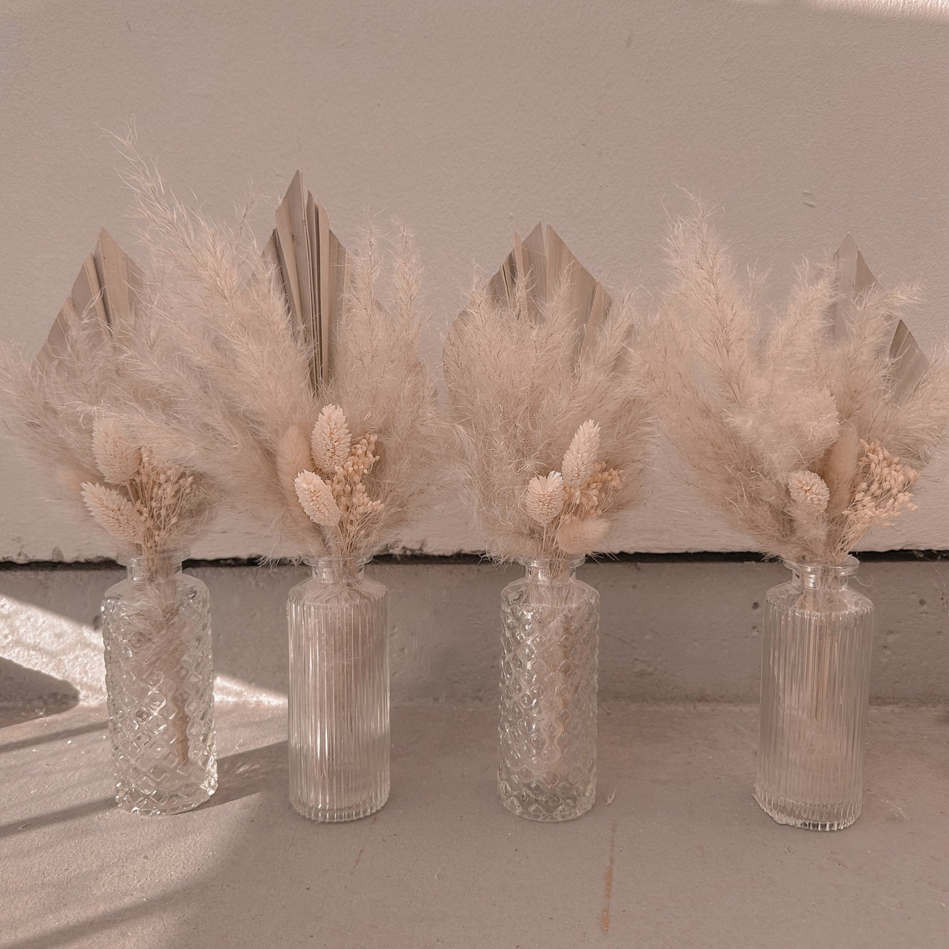 BOHO CRYSTAL - PAMPAS GRASS - BOHEMIAN DECOR - HOME DECOR