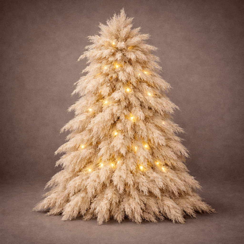 PAMPAS GRASS CHRISTMAS TREE - PAMPASKONING