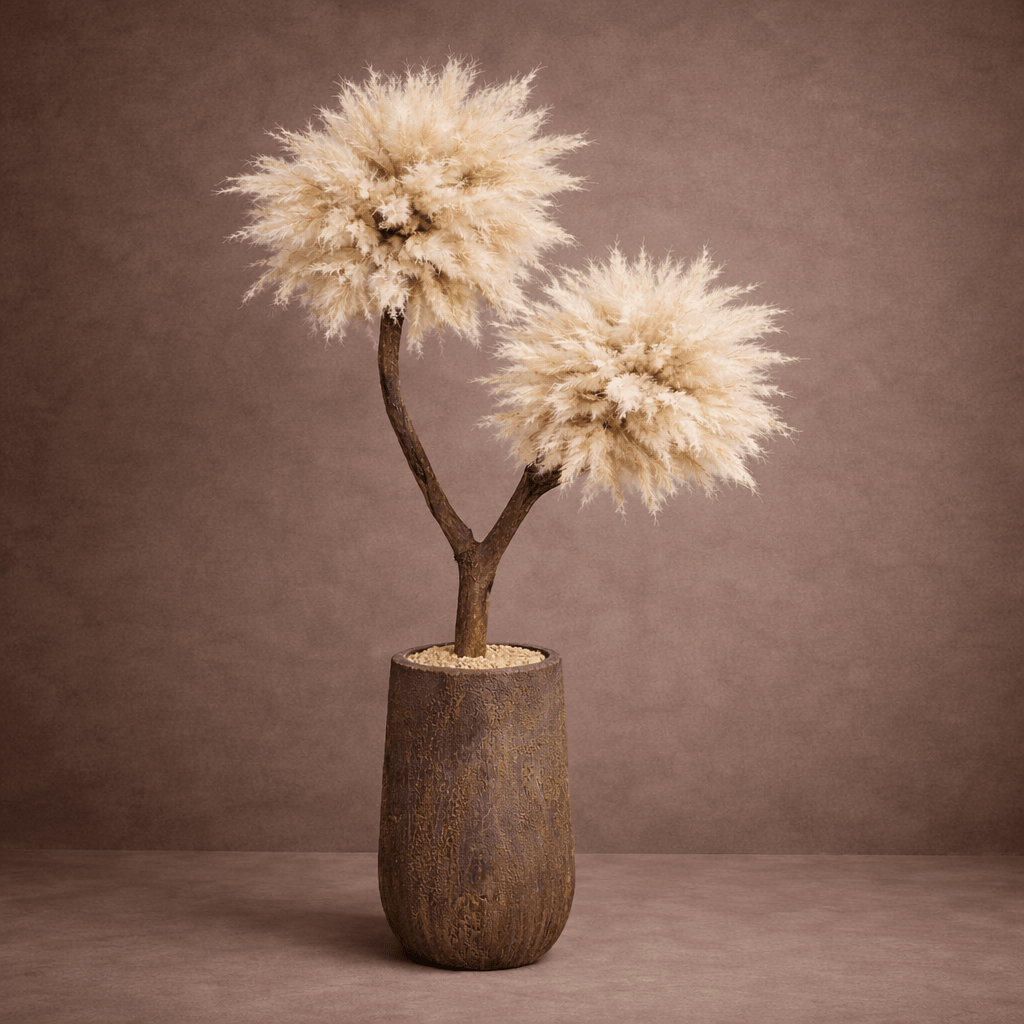 PAMPASTREE - OYSTER BROWN - PAMPASKONING