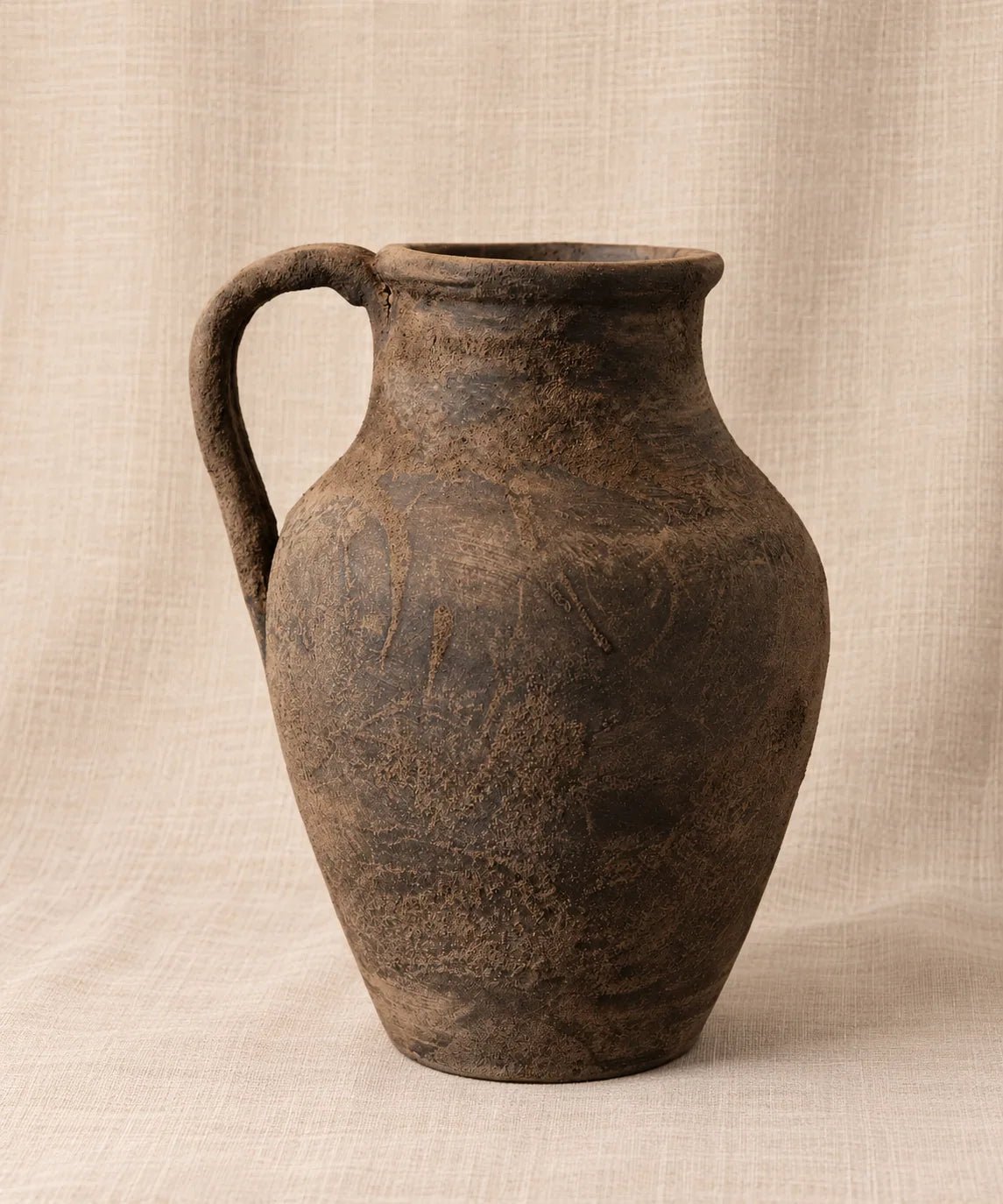SHIMAYA - COFFEE BROWN VASE - PAMPASKONING