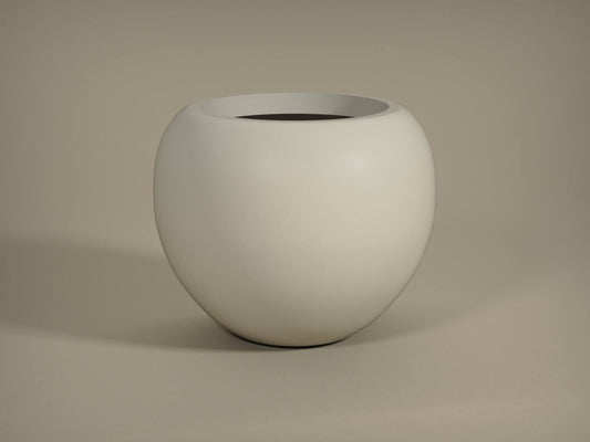 SILK WHITE ELEMENTAL VASE - PAMPAS GRASS - HOME DECOR - PAMPASKONING