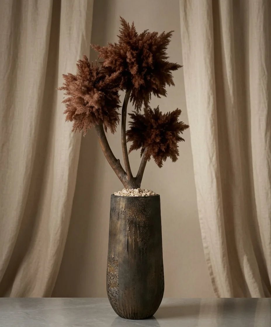 WALNUT PAMPAS TREE - PAMPASKONING